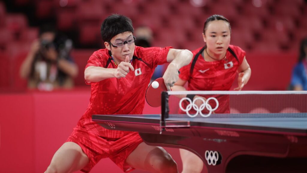 決勝に挑んだ水谷/伊藤ペア【ITTF】