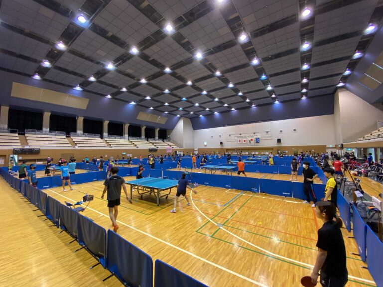 練習中の会場の様子