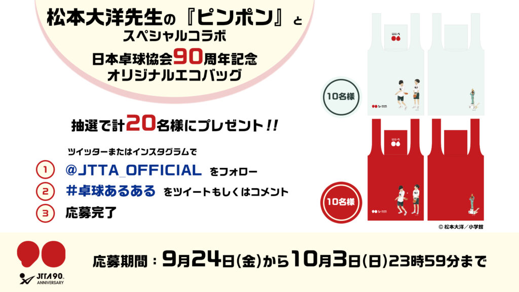 プレゼントキャンペーン【JTTA】