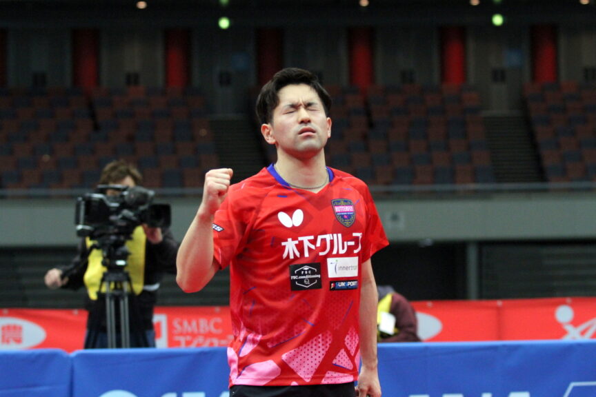 優勝した及川瑞基【JTTA】