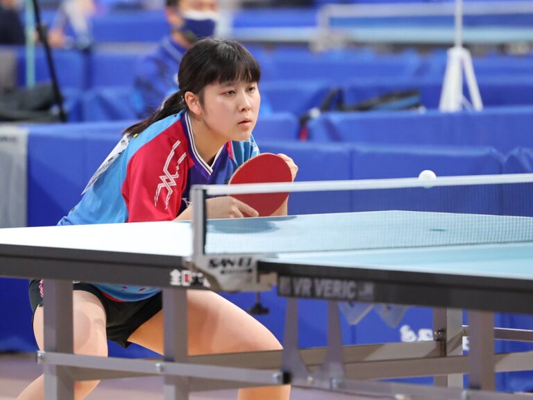 平野美宇の妹・平野亜子はジュニア女子2回戦を突破
