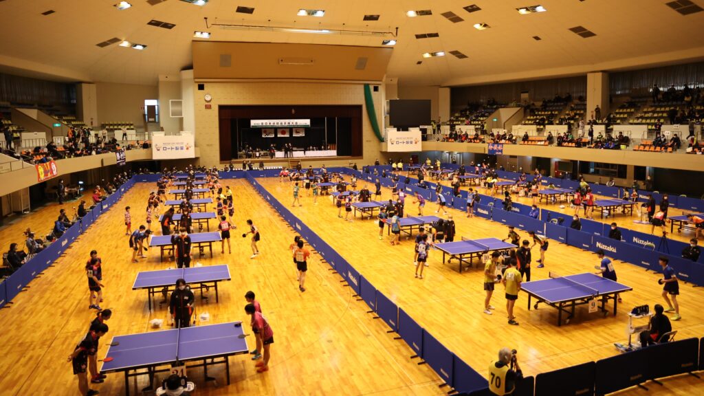 ロートアリーナ奈良会場の様子