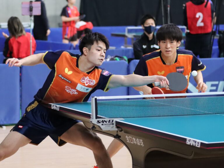 宇田・戸上組は連覇に向けて好スタート