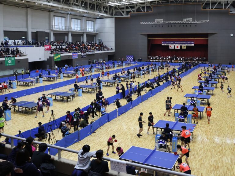 会場の様子 - 2023年全日本選手権(カデットの部)