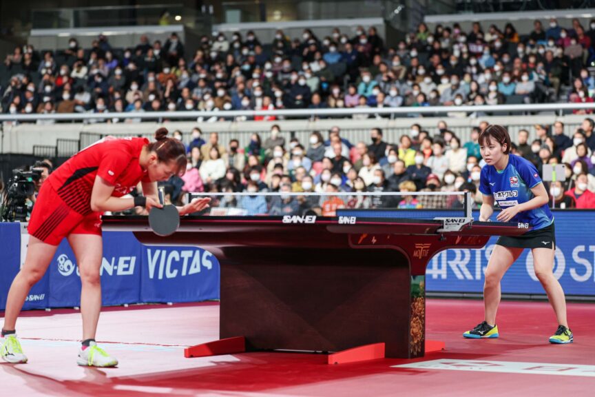 赤江夏星(デンソー)vs 平野美宇(木下グループ)