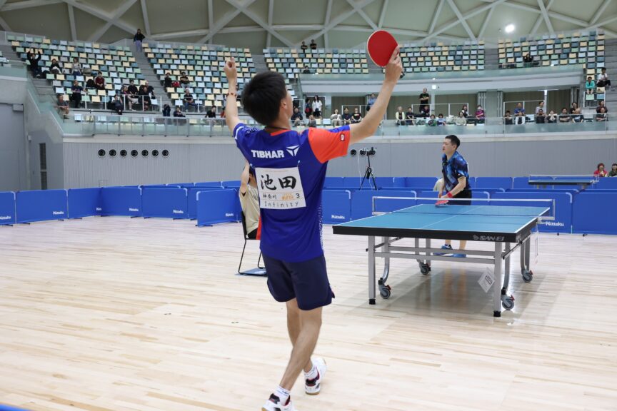 一般男子シングルス決勝 優勝の瞬間