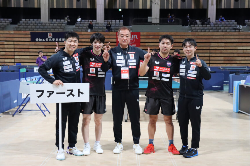 男子優勝　ファースト