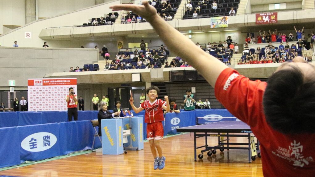 バンビ男子決勝　優勝の瞬間